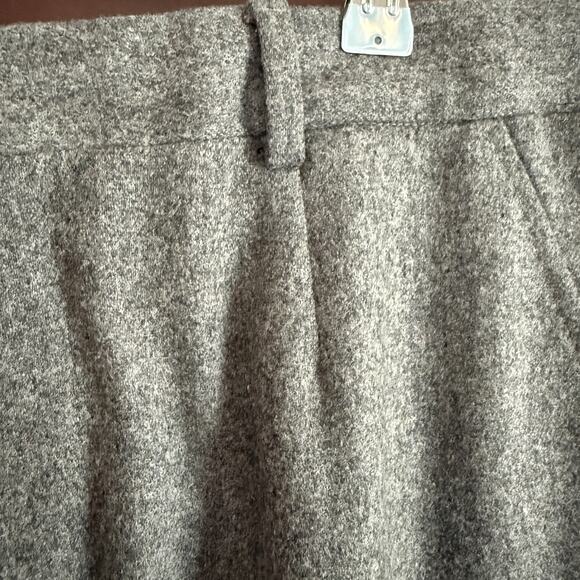 DOLCE & GABBANNA 90s Vintage Gray Melange Flat Front Dress Pants Size 54 US 38 - Picture 4 of 9